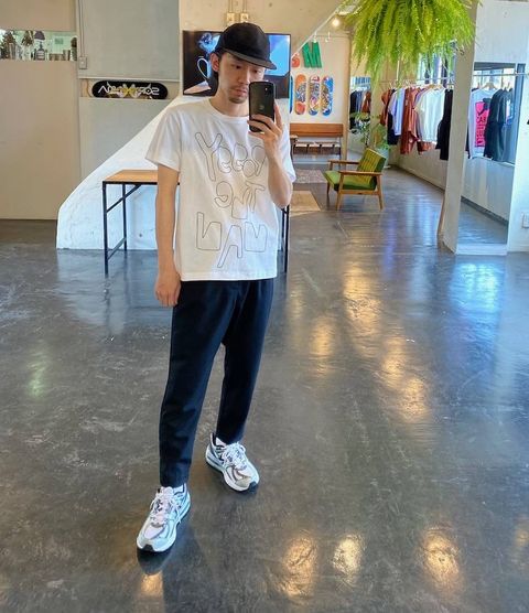 POGGYTHEMAN ロゴTシャツ"WHITE"Style.2020.5.2.
