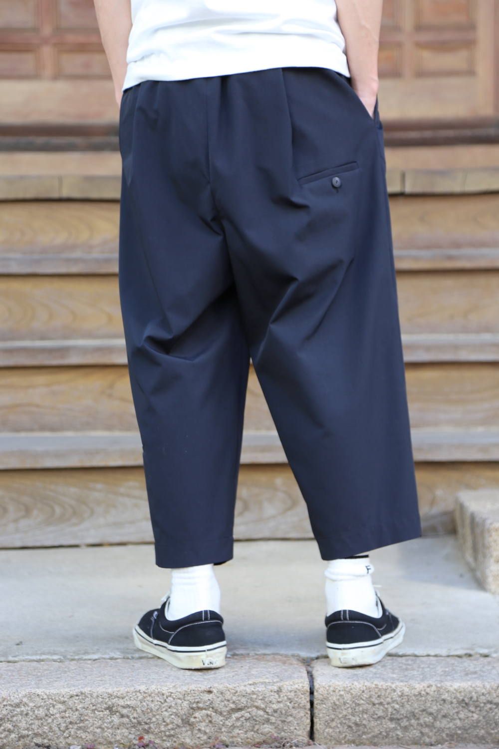 Dulcamara アシンメトリーショートスリーブT"WHITE"Style.2020.5.11.