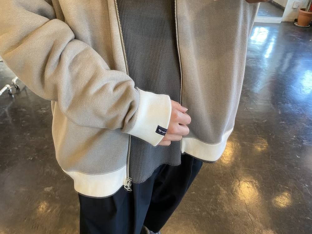 Graphpaper"LOOPWHEELER" for Graph paper Full-Zip Parka (GU201-70172)Style.2020.5.2.