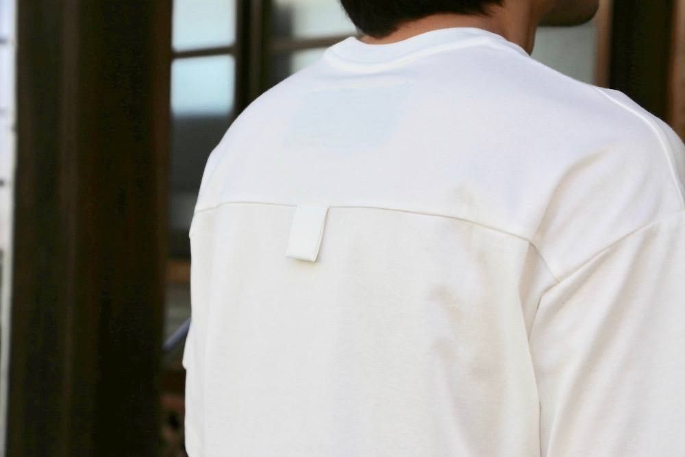 Dulcamara アシンメトリーショートスリーブT"WHITE"Style.2020.5.11.