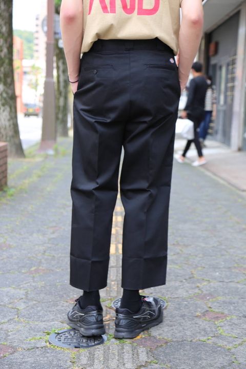 WIND AND SEA WDS x DICKIES 2TUCK TROUSERS (WDS-20S2-PT-03) ''BLACK''style.2020.5.29.