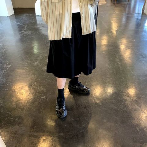YOKE 2020SS 新作OVERSIZED STRIPE SHIRTS"BEIGE"style.2020.5.1.