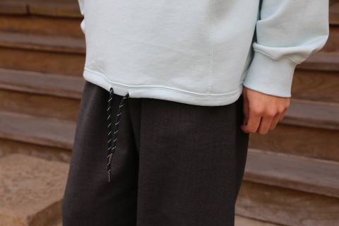 JieDa SWICHING HOODIE"SAX"Style.2020.5.2.
