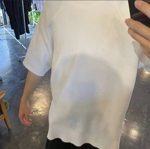 Graphpaper Waffle S/S Tee"WHITE"Style.2020.5.26