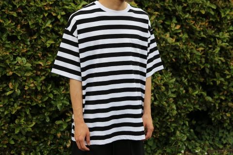 Graphpaper Border S/S Pocket Tee Style.2020.5.25.