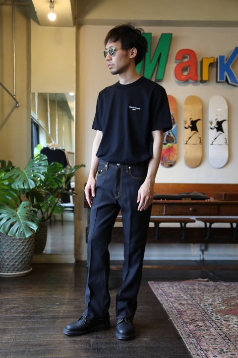 JieDa FLARE PANTS"BLACK"Style.2020.6.14.