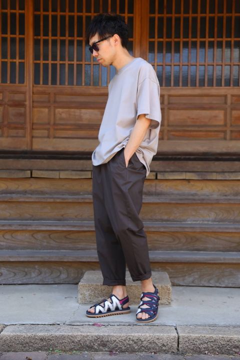 Dulcamara アシンメトリーショートスリーブT"GRAY"Style.2020.6.7.
