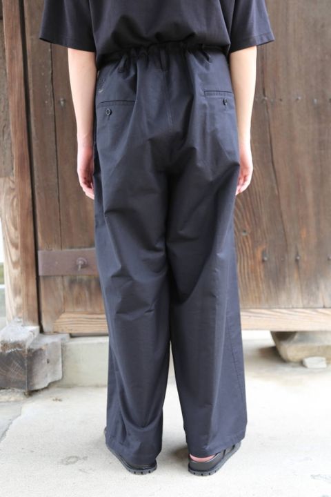yohji yamamoto pour Homme 2020A/W Y BSヒモP(HR-P12-005)BLACK style.2020.6.28.