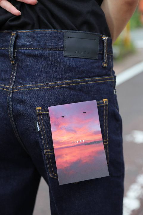 JieDa OW FLARE DENIM PANTS"INDIGO"Style.2020.6.12.