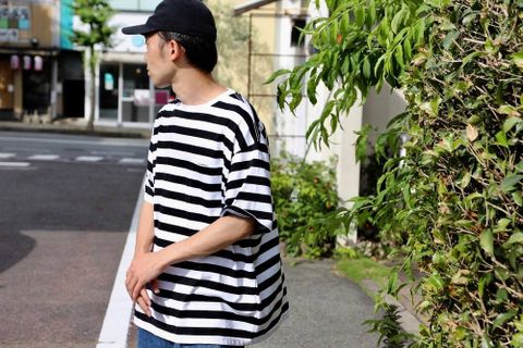 Graphpaper Border S/S Pocket Tee Style.2020.6.30