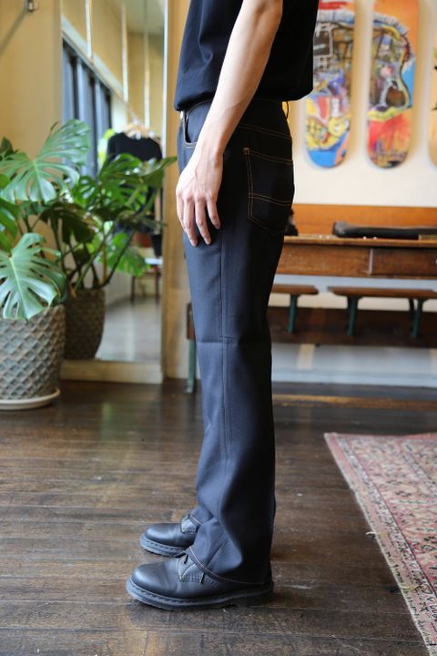 JieDa FLARE PANTS"BLACK"Style.2020.6.14.