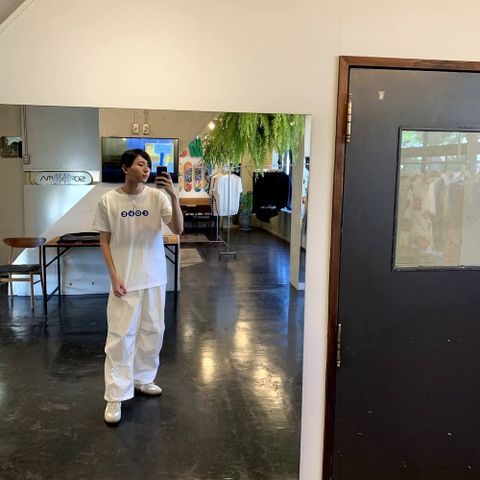 POGGYTHEMAN LOVE T-SHIRTS(PTM-20-CS009)"WHITE" style.2020.6.28.