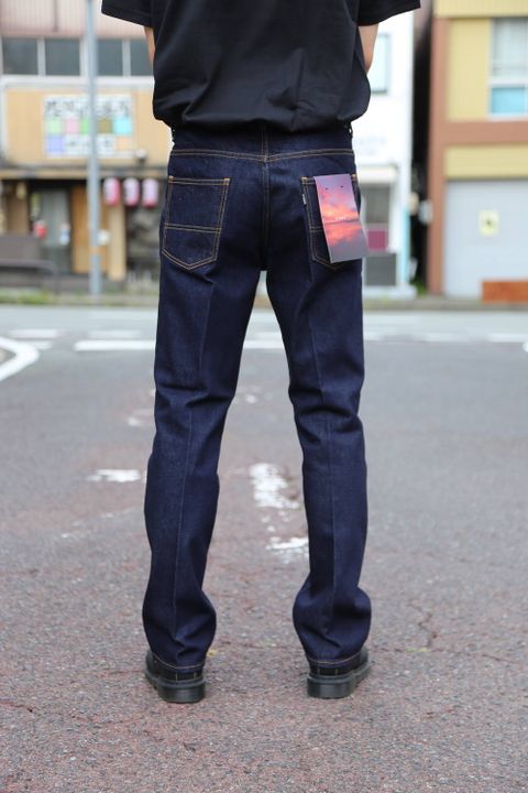 JieDa OW FLARE DENIM PANTS"INDIGO"Style.2020.6.12.