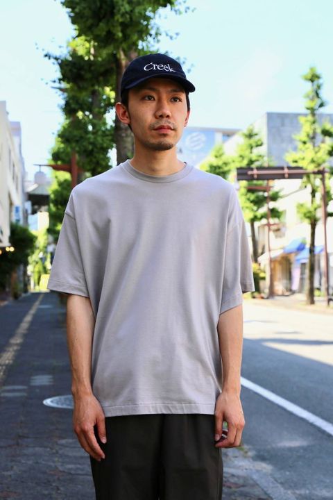 Graphpaper Stretch Typewriter Slim Chef Pants"GRAY" Style.2020.6.23.