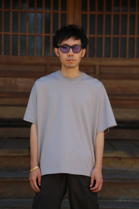 Dulcamara アシンメトリーショートスリーブT"GRAY"Style.2020.6.7.