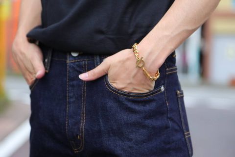 JieDa OW FLARE DENIM PANTS"INDIGO"Style.2020.6.12.