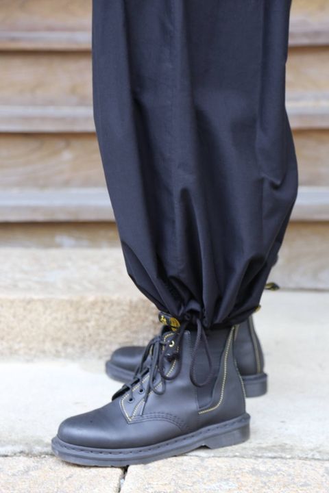 yohji yamamoto pour Homme 2020A/W O-BSバルーンP(HR-P09-005)BLACK style.2020.6.19.