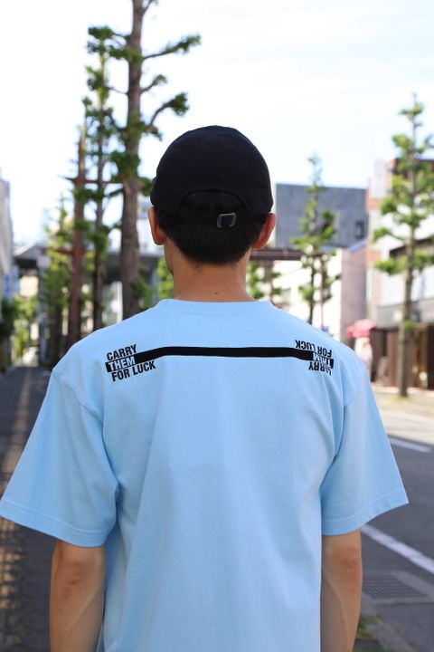 POGGYTHEMAN POGGYTHEMAN LOVE T-SHIRTS"BLUE"Style.2020.6.2.