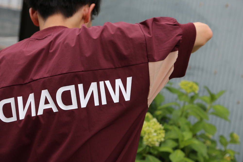 WIND AND SEA WDS NYLON  SET UP"BURGUNDY"Style.2020.6.5.