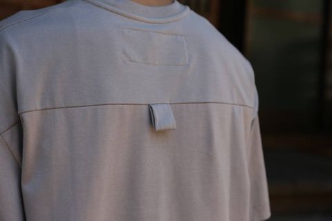 Dulcamara アシンメトリーショートスリーブT"GRAY"Style.2020.6.7.