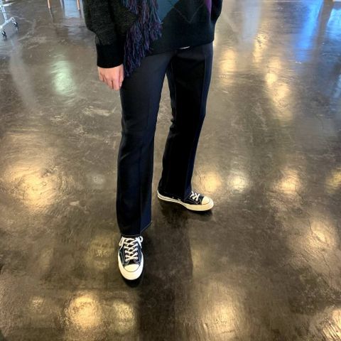 JieDa2020aw FLARE PANTS"BLACK" style.2020.6.28.
