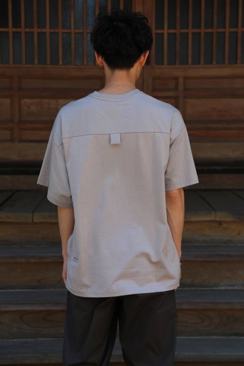 Dulcamara アシンメトリーショートスリーブT"GRAY"Style.2020.6.7.
