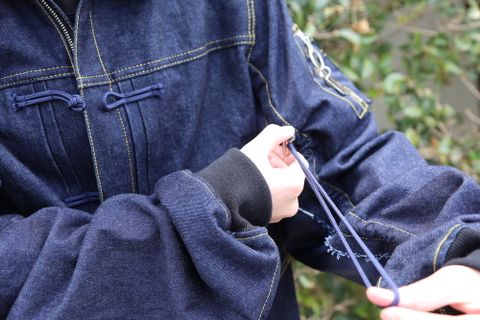 KIDILL 2020AW Kung-Fu Denim Jacket(KL450) "indigo×Navy" style.2020.6.21.
