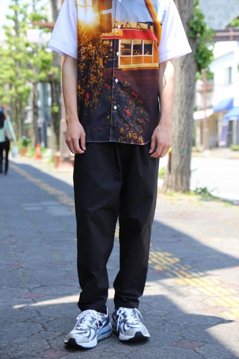 COMME des GARCONS HOMME 綿ブロード製品プリントシャツStyle.2020.6.8.