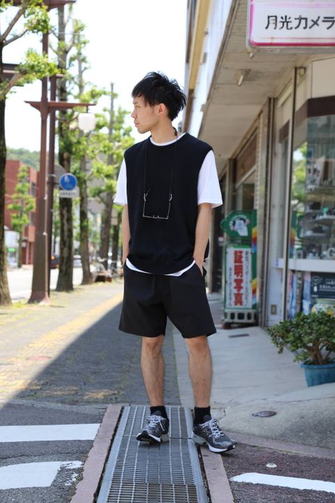 Graphpaper Suvin Vest"BLACK"Style.2020.6.7.
