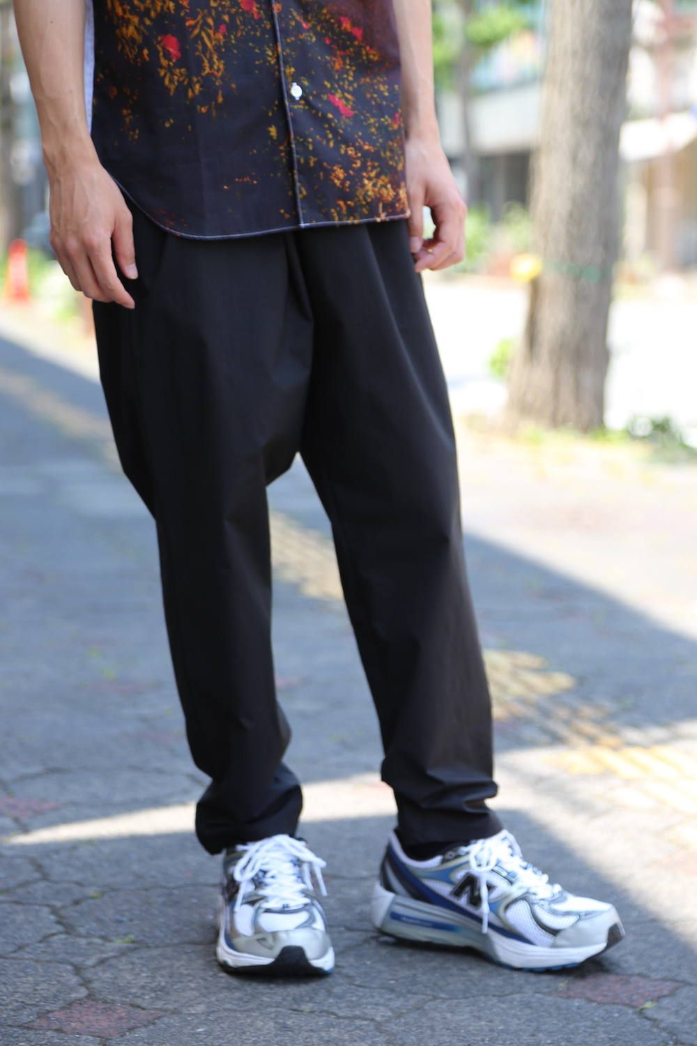 COMME des GARCONS HOMME 綿ブロード製品プリントシャツStyle.2020.6.8.