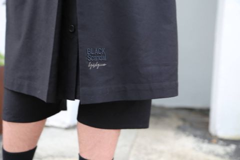 yohji yamamoto  pour Homme 2020A/W Y BSラップP(HR-P11-005)BLACK style.2020.6.19.
