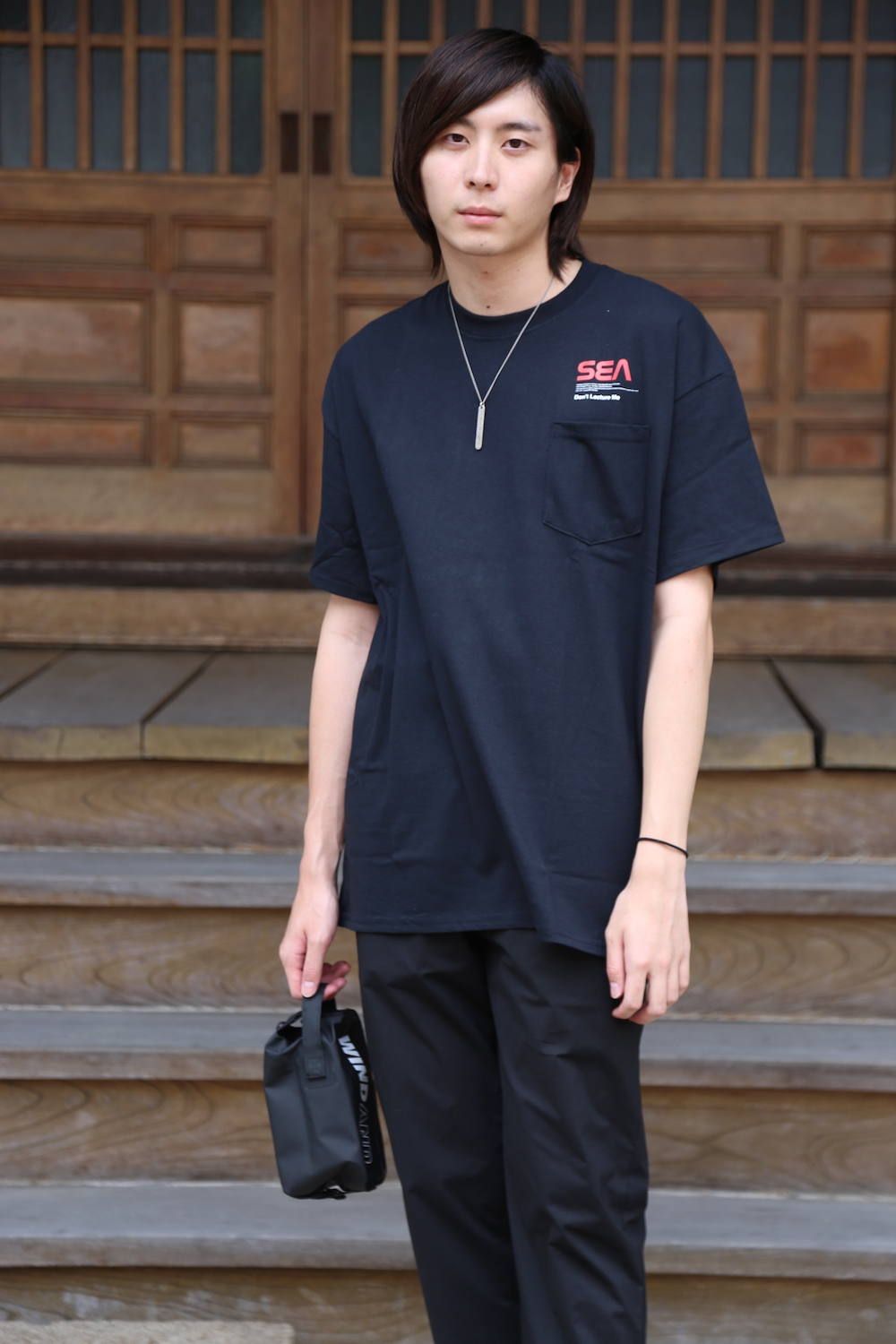 特価大特価WIND AND SEA SEA (SPC) POCKET T-SHIRT Tシャツ/カットソー(半袖/袖なし)