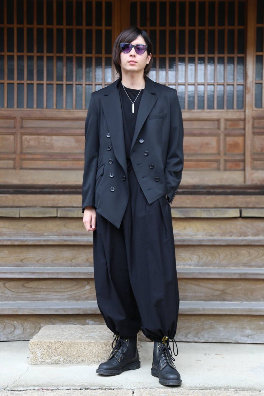 yohji yamamoto pour Homme 2020A/W O-BSバルーンP(HR-P09-005)BLACK