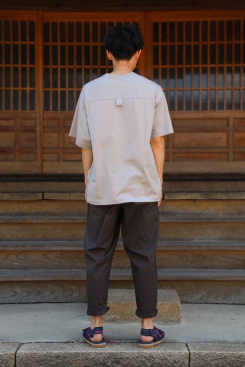 Dulcamara アシンメトリーショートスリーブT"GRAY"Style.2020.6.7.