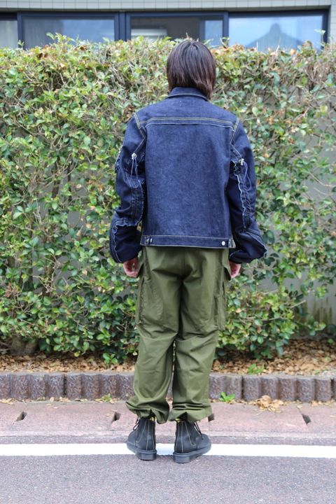 KIDILL 2020AW Kung-Fu Denim Jacket(KL450) "indigo×Navy" style.2020.6.21.