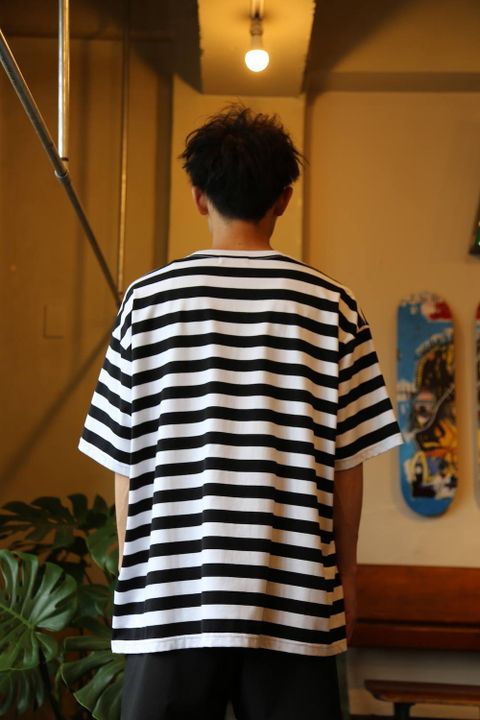 Graphpaper Border S/S Pocket Tee Style.2020.6.1.
