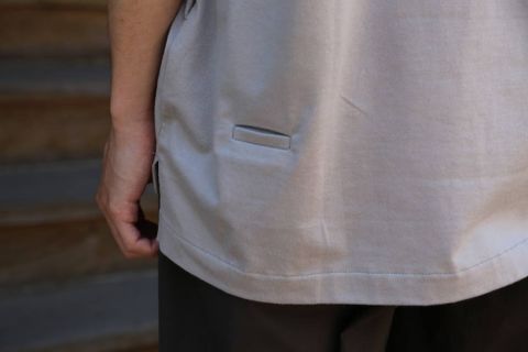 Dulcamara アシンメトリーショートスリーブT"GRAY"Style.2020.6.7.