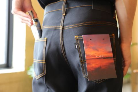 JieDa FLARE PANTS"BLACK"Style.2020.6.14.