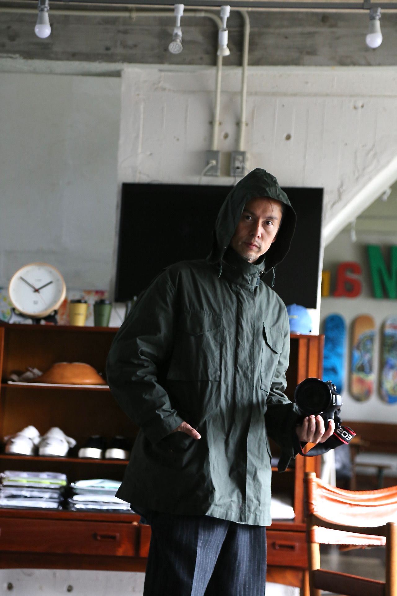 A.PRESSE M-65 Field Jacket(21AAP-01-06M)D.GREEN style※8月21日発売 