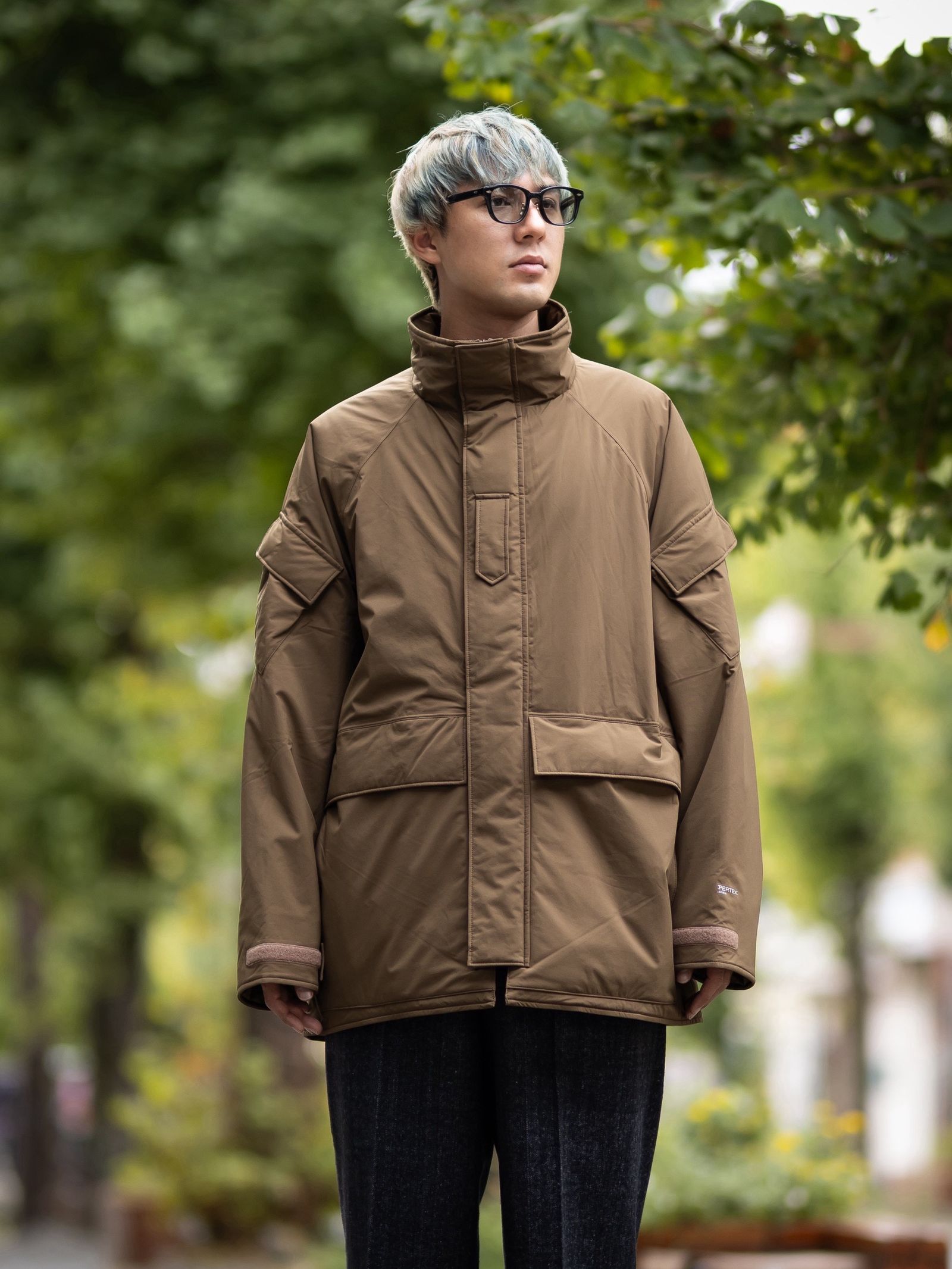 Graphpaper PERTEX® SHIELD Insulated Military Parka MARK STYLE
