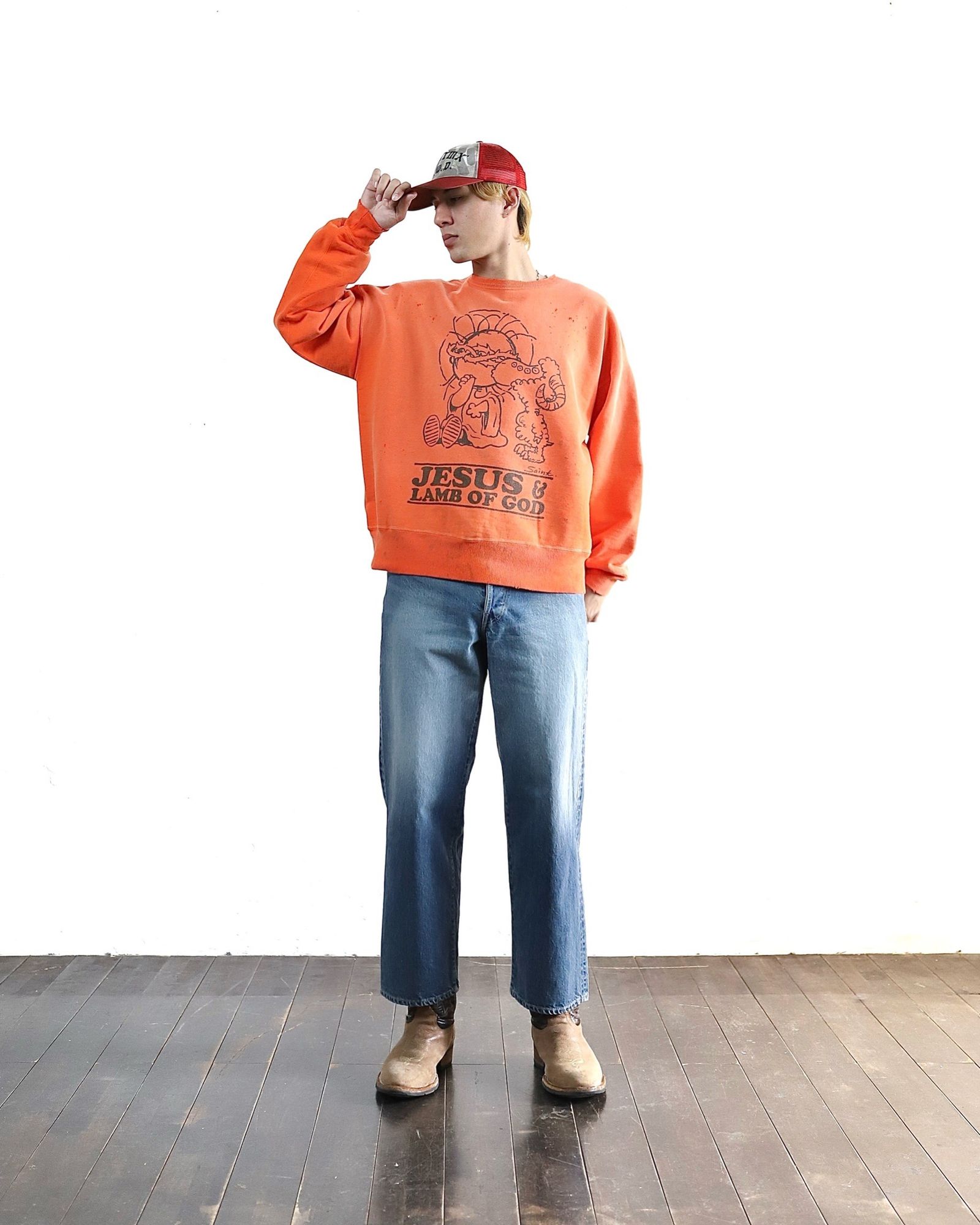 セントマイケル 24SS 新作 CRW N SWT/MICHAEL style 2024.3.8