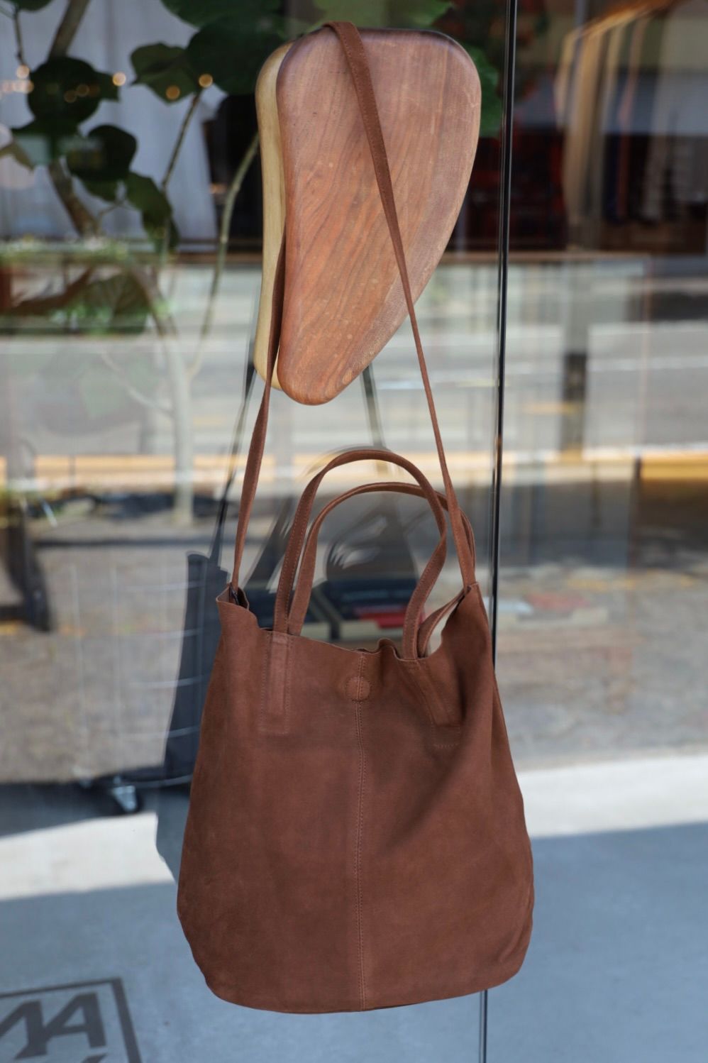Morphee / モルフェトートバッグ 3WAY MIDIUM TOTE(LONG)SUEDE [COFFEE BROWN]☆新作発売！