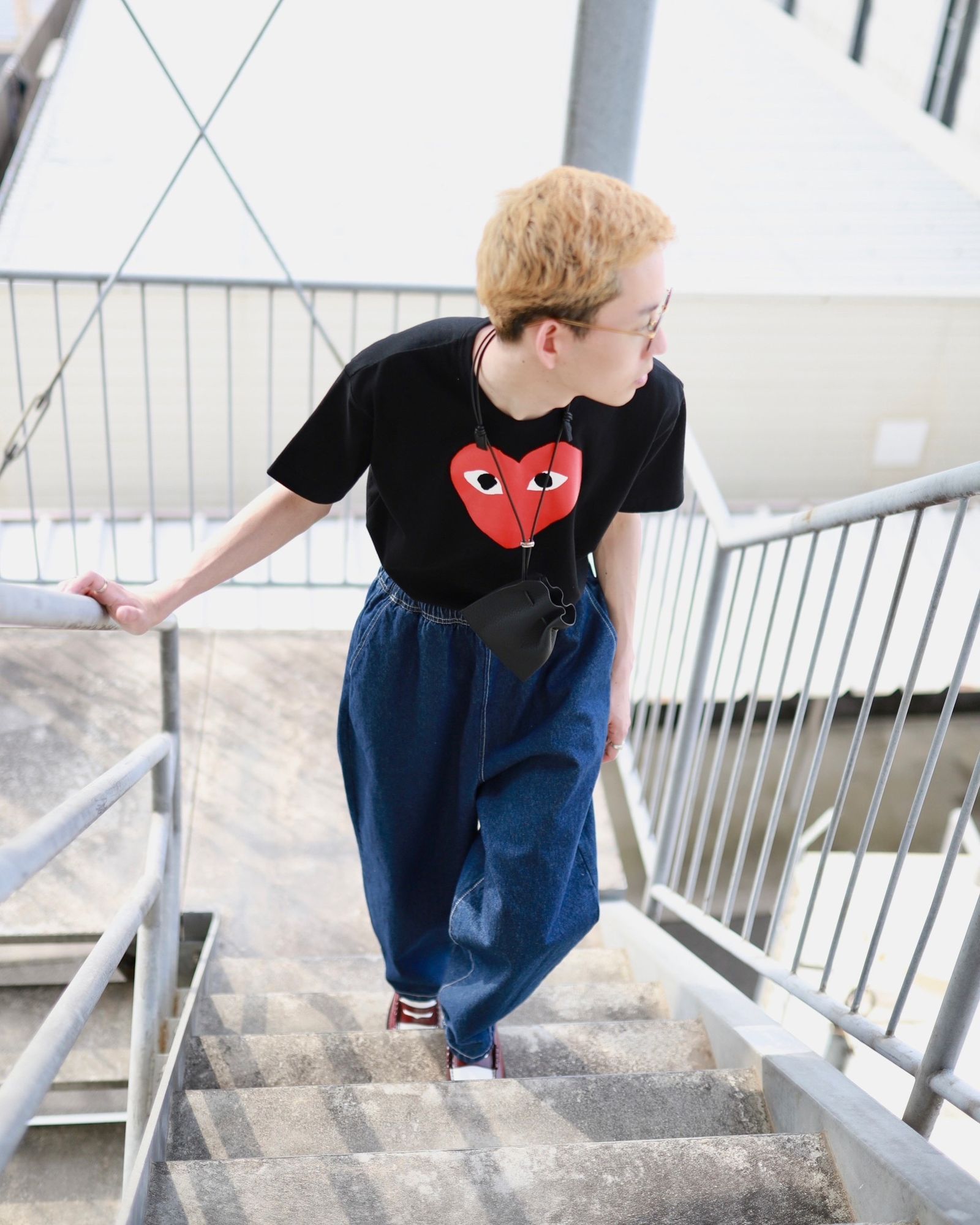 PLAY COMME des GARCONS プレイコムデギャルソン 23SS RED HEART T