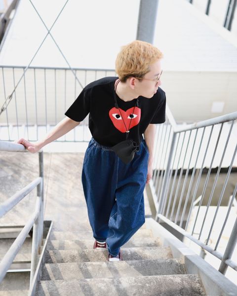 PLAY COMME des GARCONS プレイコムデギャルソン 23SS RED HEART Tシャツスタイル