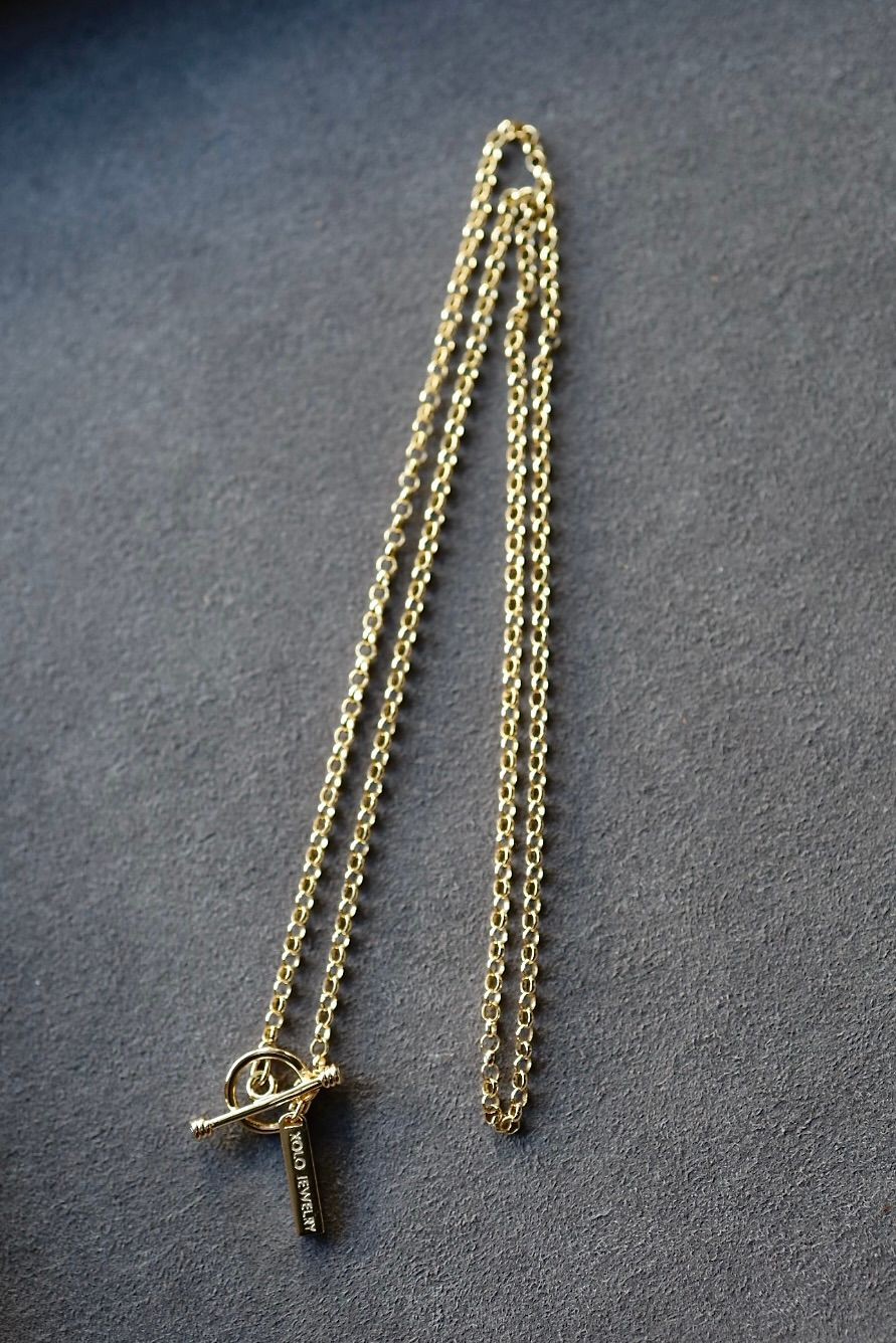 XOLO JEWELRY ネックレス / Round Link Necklace(XON40-50G)★11月15日(土)発売！