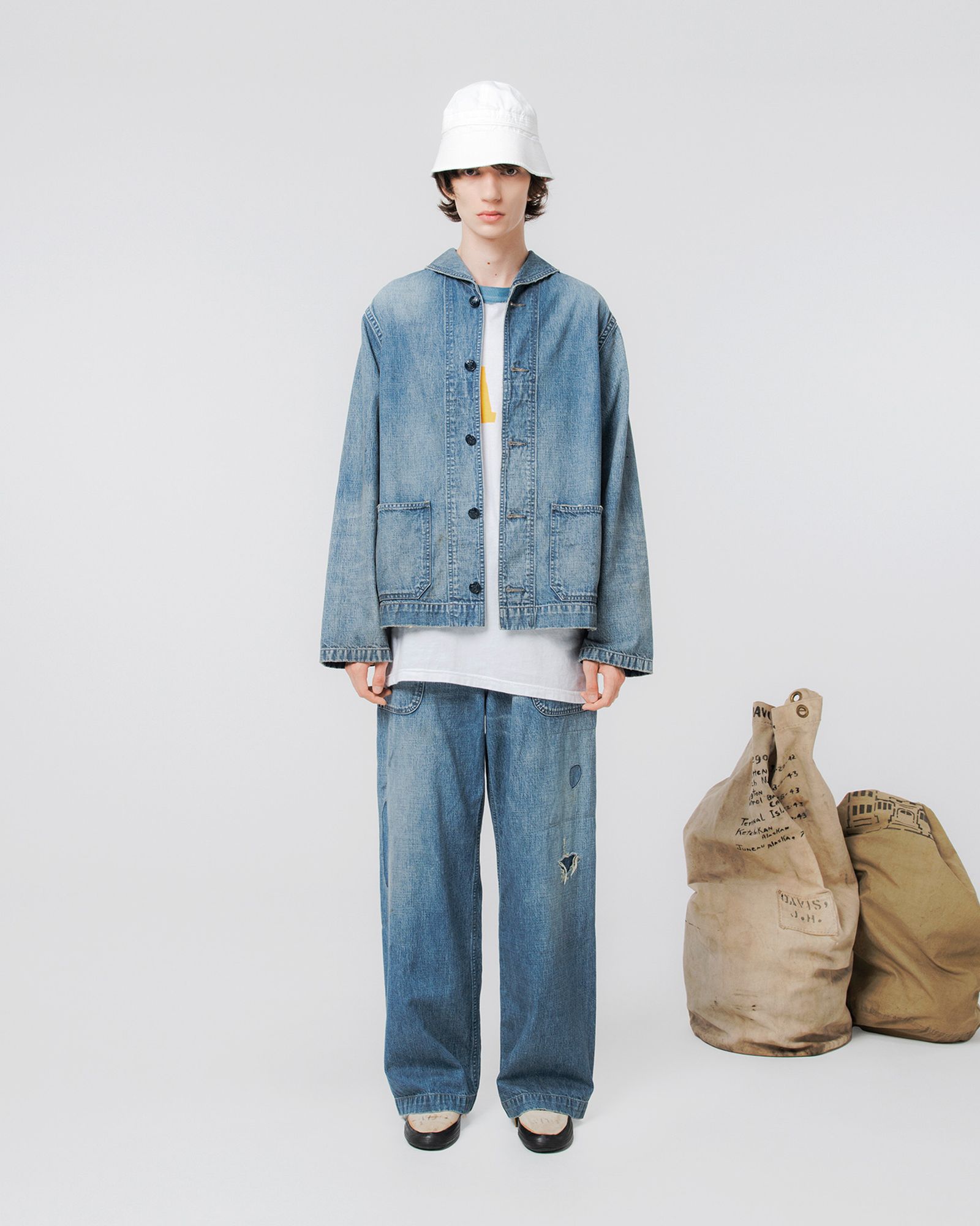 流行り の ブランド  BOW - BOWWOW WOW DUNGAREE M43 カバーオールUSN バウワウ トップス