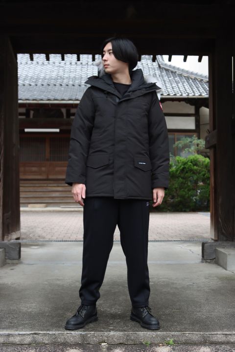 CANADA GOOSE LANGFORD PARKA FUSION FIT"BLACK"style.2021.10.17.