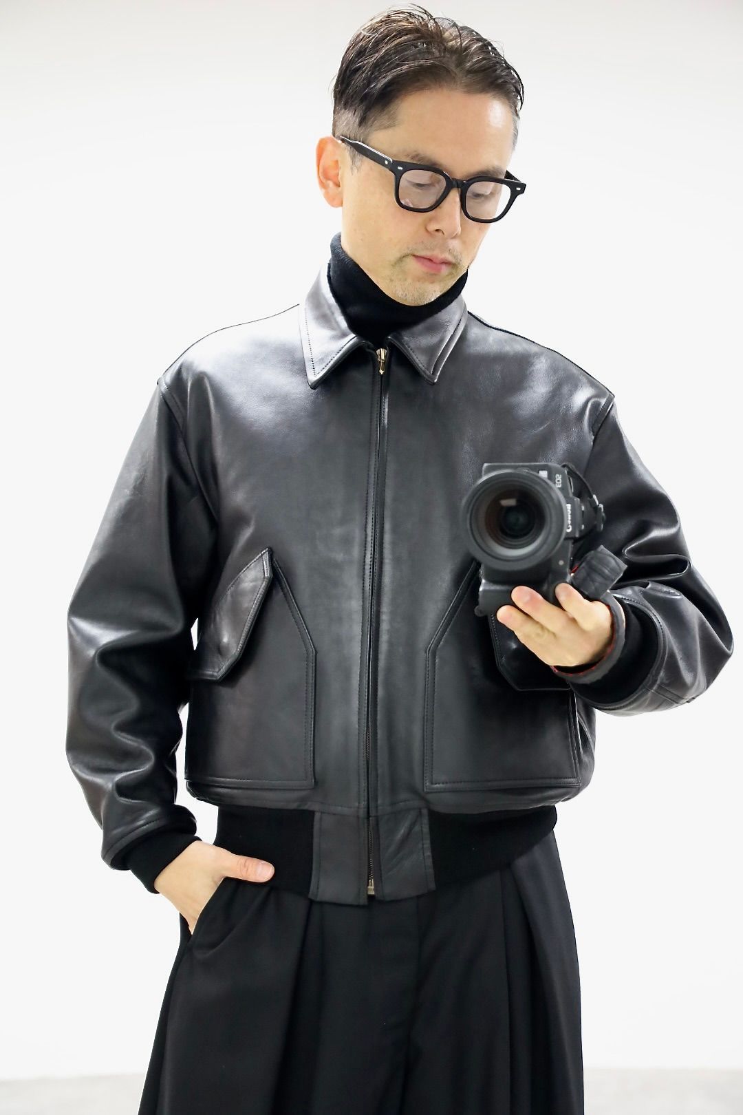 アプレッセ 2026 STYLE1  Leather CWU-45 Flight Jacket(26SAP-01-03)BLACK☆12月13日(土)発売！