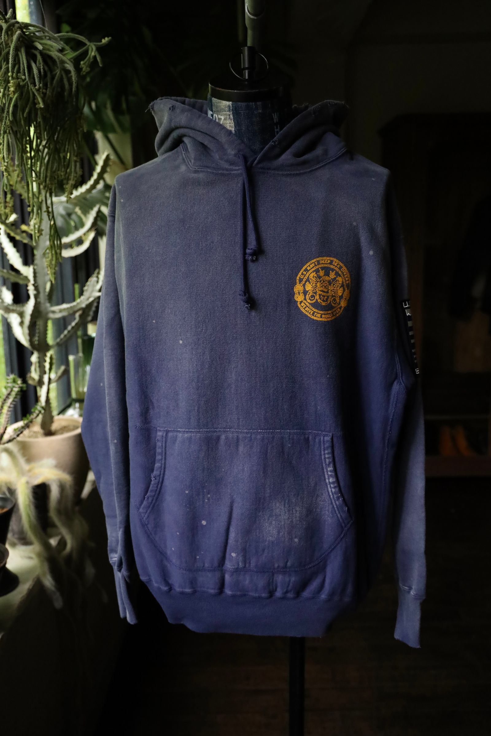 BOWWOW(バウワウ)トレーナー【入手困難】最終価格 BOWWOW - BOW WOW バウワウ US NAVY SEALAB HOODIE AGING(BW242