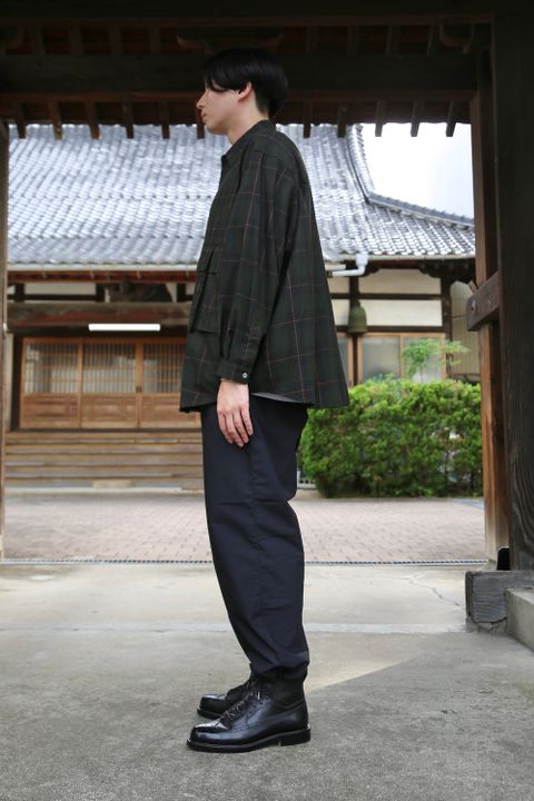 FreshService CHECK FLAP POCKET L/S SHIRT(FSW-21-SH_68) style.2021.7.24.